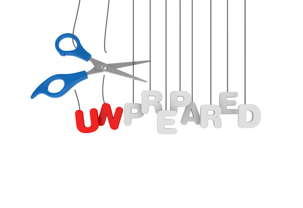 未经准备准备的挂字剪刀- 3D渲染图片下载