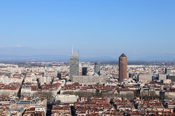 里昂的Part Dieu商业区图片下载