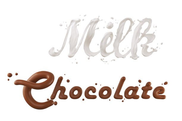 牛奶和巧克力泡沫。图片下载