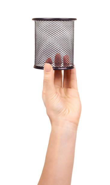 办公用钢笔和铅笔盒。图片下载