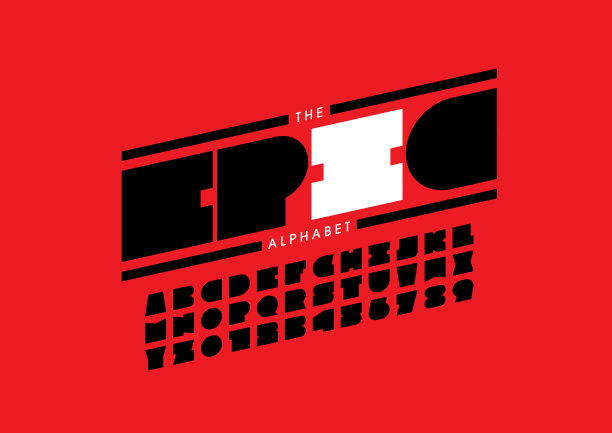 程式化的字母图片下载