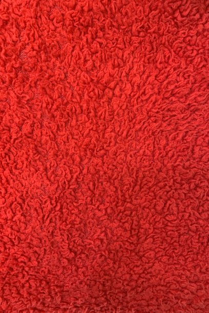 红色绒毛纹理背景图片下载