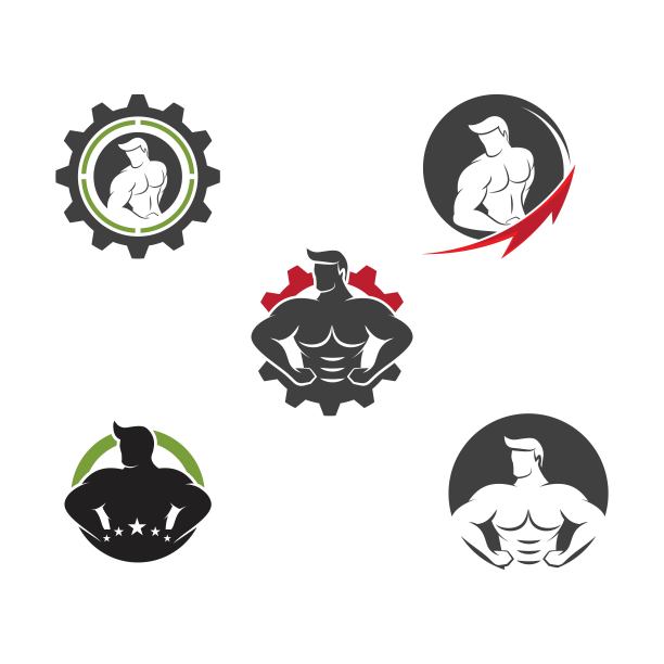 健身设计矢量插图图标图片下载