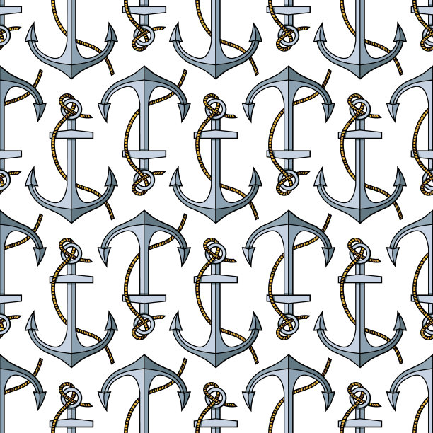 矢量无缝模式与锚图片下载