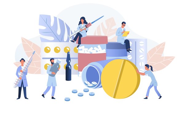 药房或药剂师的概念图片下载