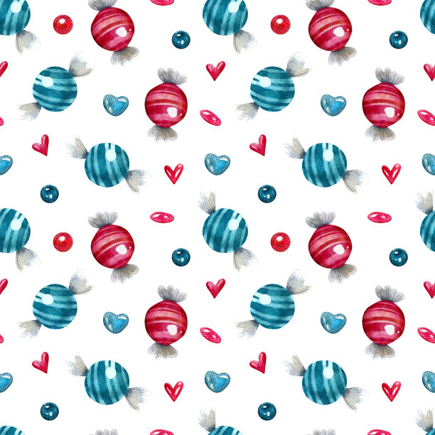 糖果和糖果图案素材图片