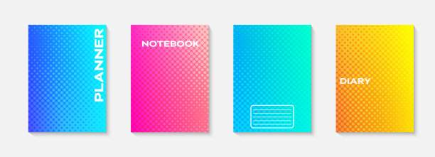 最小矢量抽象封面笔记本设计。计划和日记封面印刷。字帖手册和教科书的抽象设计。笔记本纸。小册子，书籍，杂志模板。图片下载