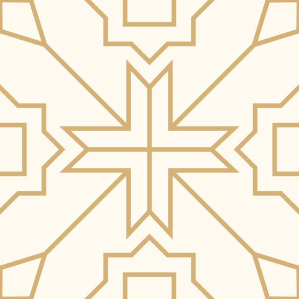 斋月穆巴拉克无缝图案与伊斯兰和穆斯林几何装饰和主题图片下载