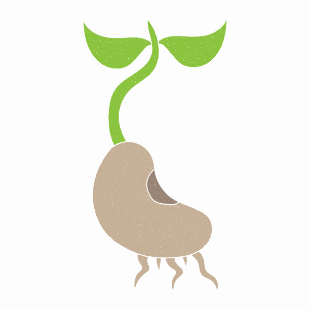 芽手绘矢量设计图片下载