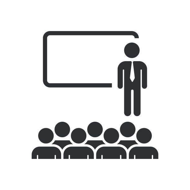 业务演示图标。包含这样的主持人。老师，观众和更多。培训、演示图标图片下载