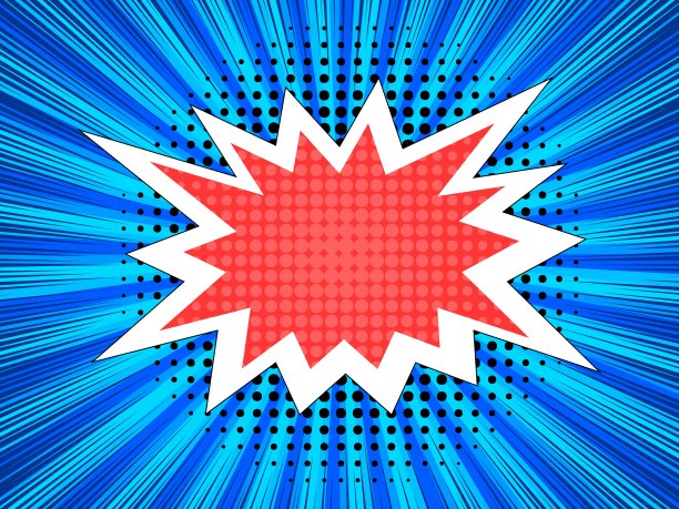 漫画爆炸性的模板图片下载