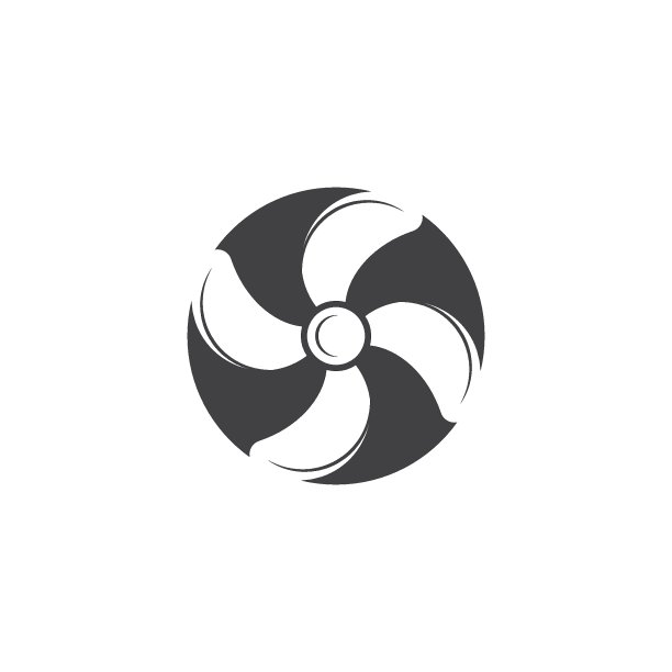 飞机螺旋桨矢量插图设计图片下载