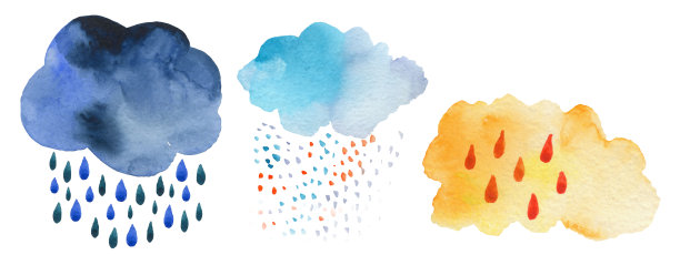 涂鸦云模式。手绘无缝背景与云彩和星星在灰色和蓝绿色。北欧风格。图片下载