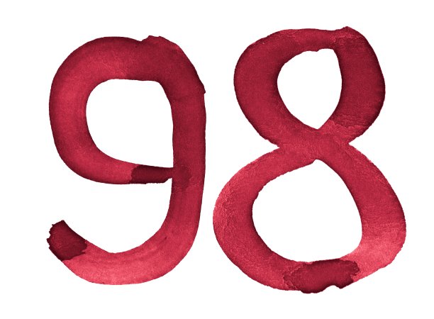 水彩数字，用画笔手绘。勃艮第葡萄酒的象征。模板的问候，设计，明信片，装饰。图片下载