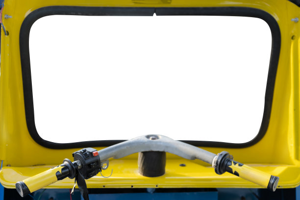 嘟嘟是前面的场景，孤立的白色背景图片下载