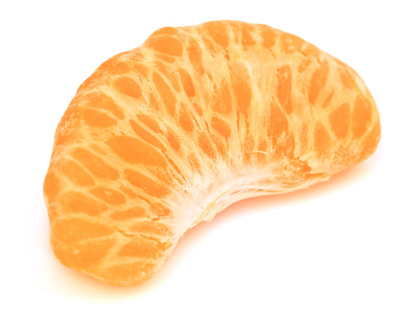 柑橘，柑橘，小柑橘，叶子孤立在白色背景上图片下载