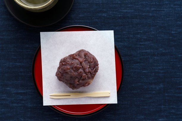 豆瓣酱拌糯米，日本传统甜品“大黄”图片下载