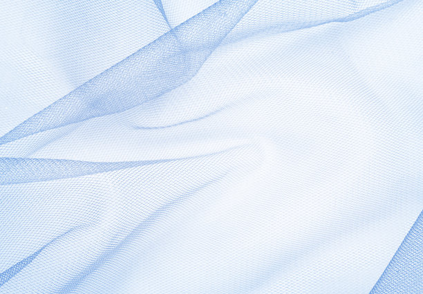 蓝色的薄纱背景图片下载