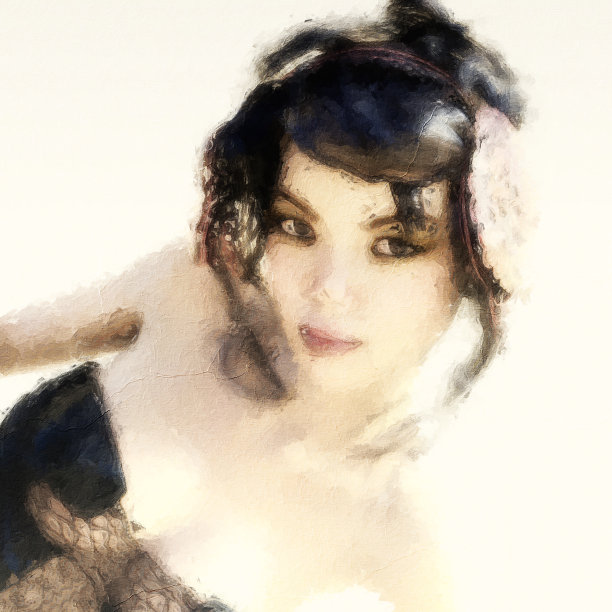 艺术3D插图的幻想女性图片下载