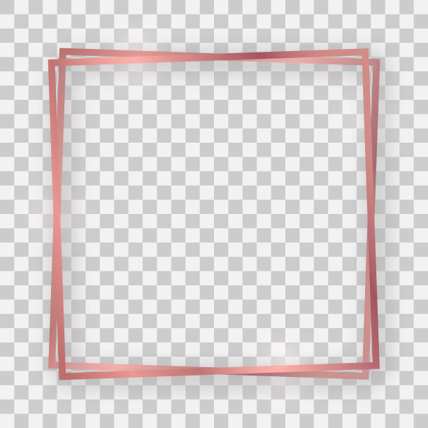 正上方白色背景的空相框图片下载