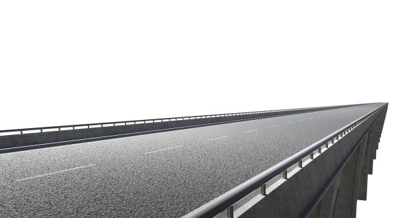 直立交桥的侧面角度视图图片下载