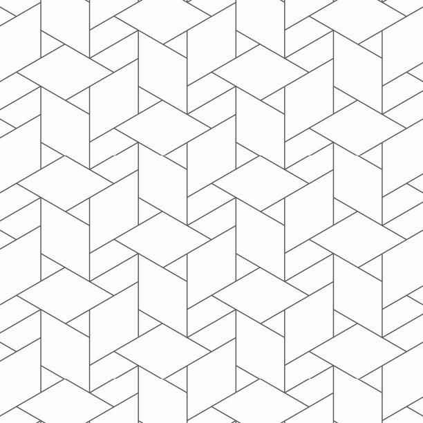 几何矢量图案，重复线性菱形和三角形形状，篮子编织样式，图案是干净的织物，印刷，壁纸。图案在色板上。图片下载