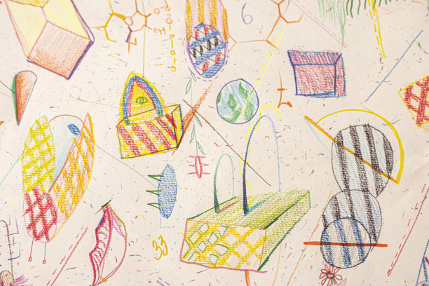 孩子们在数学课上画画图片下载