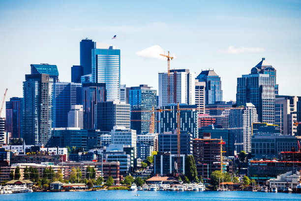 西雅图的天空图片下载