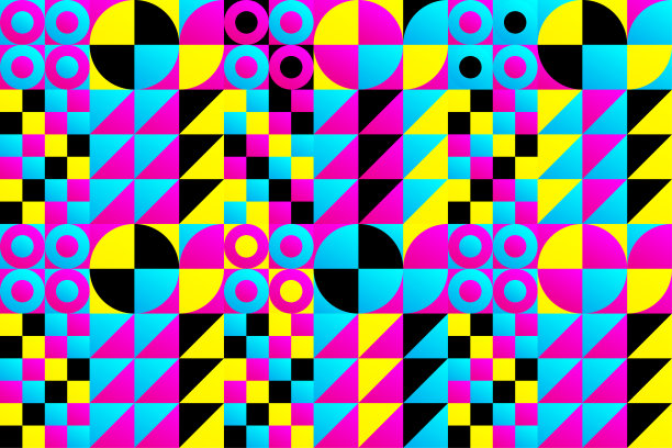 抽象的几何设计。矢量插图。图案可以作为一个模板用于小册子，年度报告，杂志，海报，演示，传单和横幅。图片下载