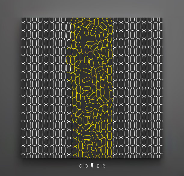 封面设计模板。适用于海报、横幅、书皮、宣传册、企划书或笔记本。矢量插图。图片下载