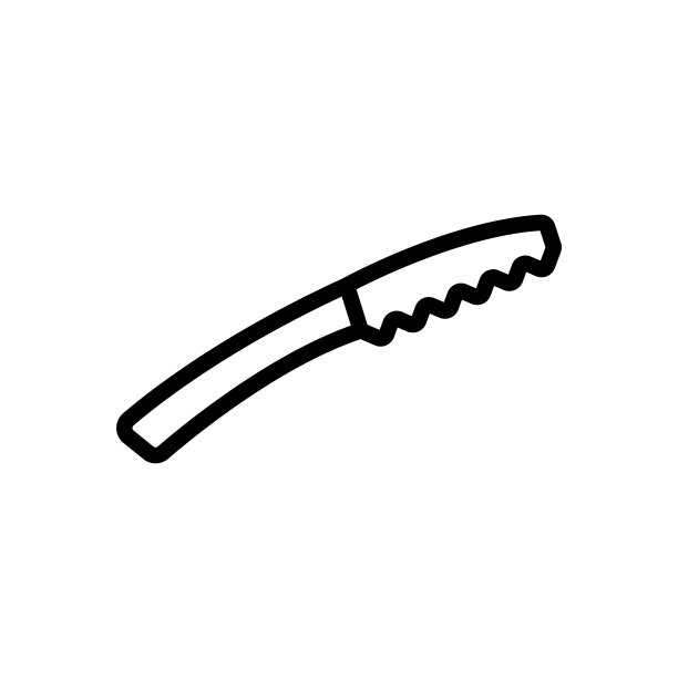 看到现代图标矢量轮廓插图图片下载