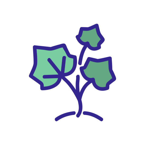 植物黄瓜图标矢量轮廓插图图片下载