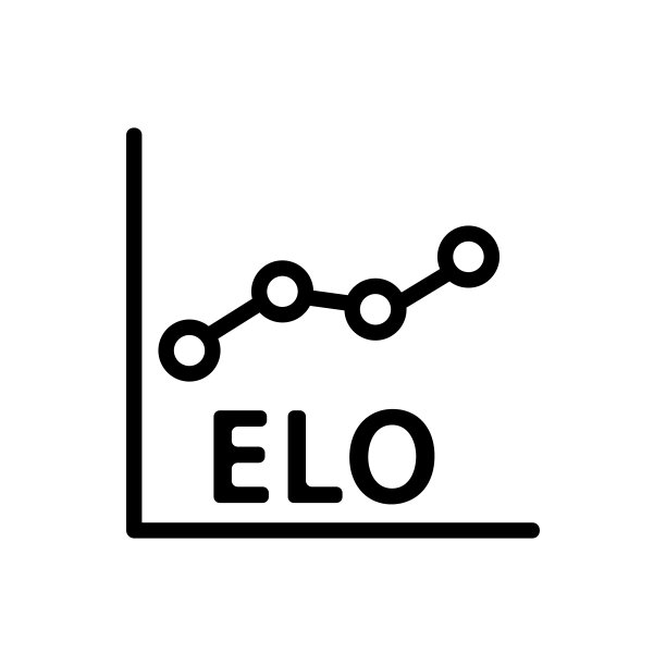增长图表图标矢量轮廓插图图片下载