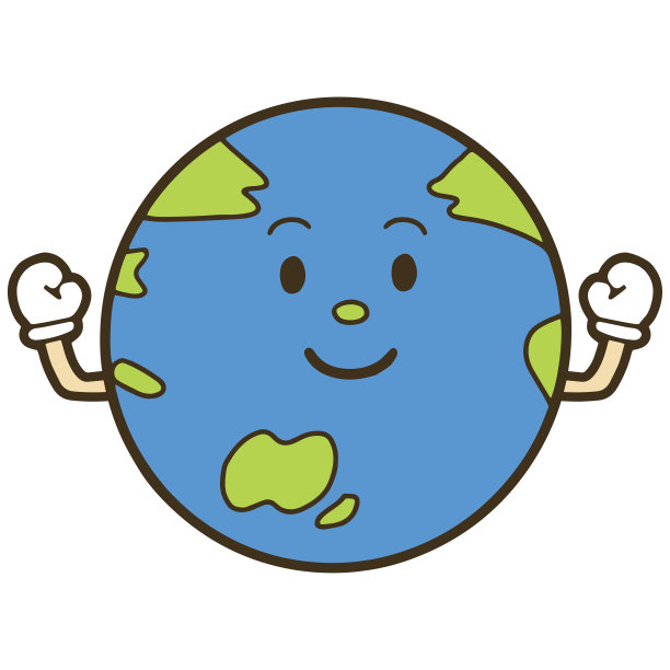 地球特性的插图。健康的形象。图片下载