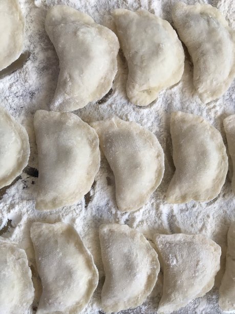 乌克兰的饺子。国家的菜。图片下载