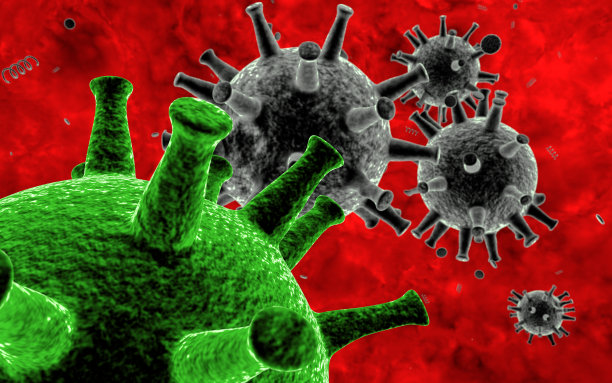 世界冠状病毒大流行。新型冠状病毒肺炎图片下载