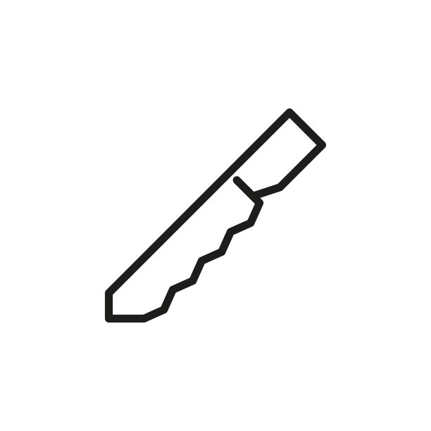 简约刀具线条图标图片下载