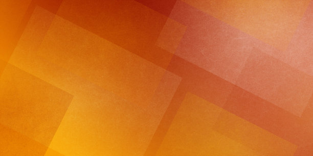 橙色的秋季背景，万圣节和感恩节的颜色，抽象的背景与有角的线，块，正方形，钻石，矩形和三角形形状分层的方格风格抽象图案图片下载