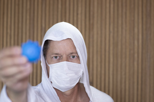 流感Covid-19病毒细胞照片图片下载