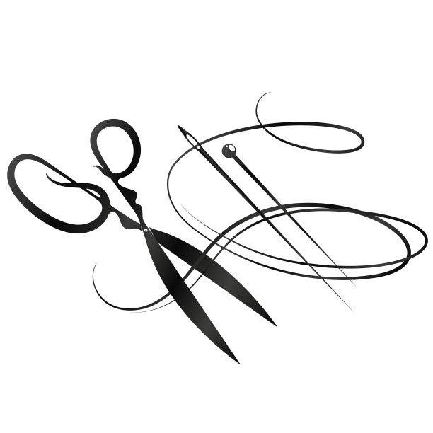 缝纫用的针和线图片下载