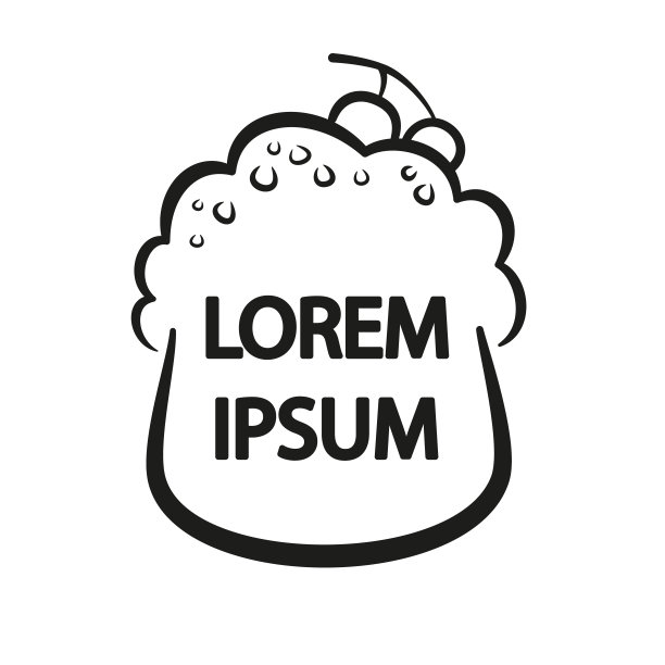 蛋糕图标矢量。蛋糕标志与复制空间，隔离图片下载