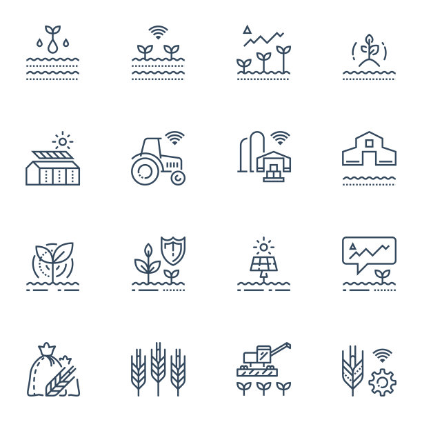 农业科技创新，农业科技概念，自动化系统，产量提高，智能机械图片下载