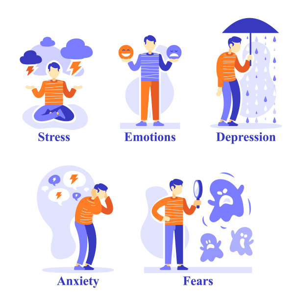 有心理问题的人，心理状况，心理帮助，情感发展图片下载