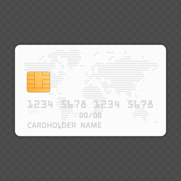 信用卡矢量模型。图片下载