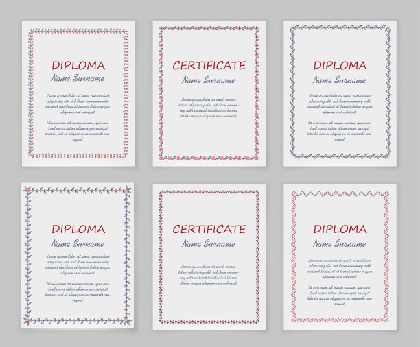 装饰性框架和边框图片下载