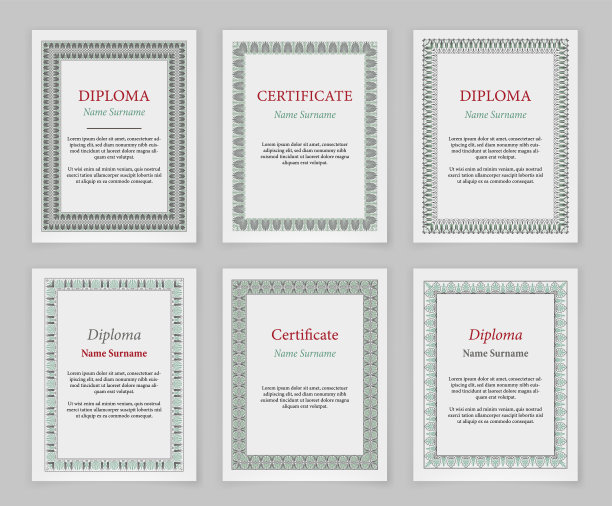 装饰性框架和边框图片下载