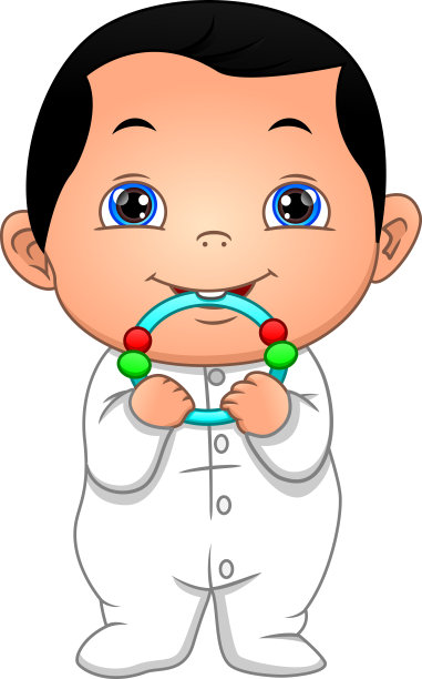 可爱的抱宝宝玩具图片下载