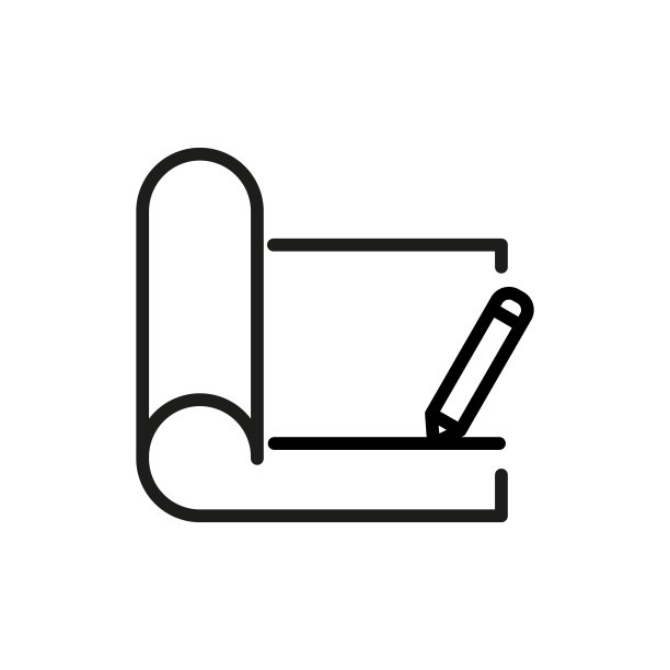 简单的蓝图线图标。图片下载