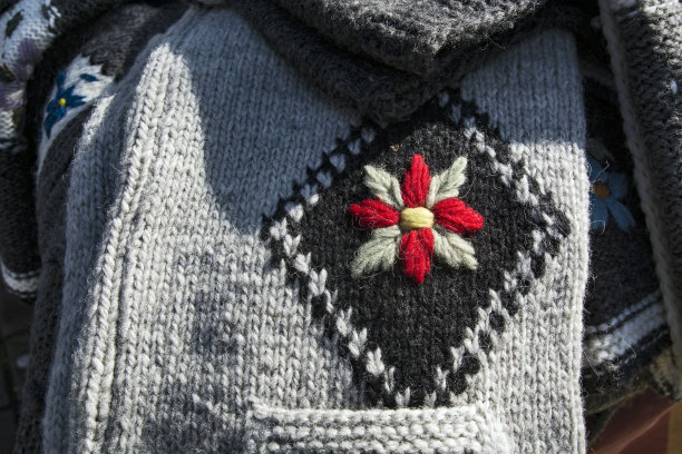 毛衣上的装饰图片下载