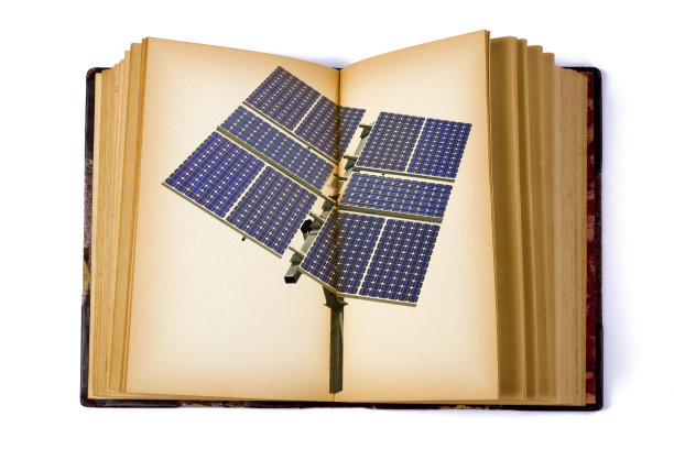 用太阳能板打开书图片下载